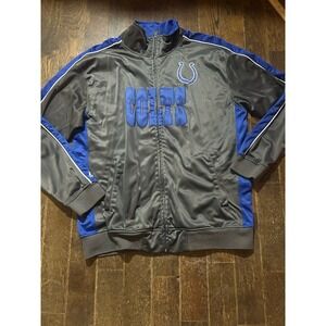 Indianapolis Colts Mens 2XL Majestic Track Jacket